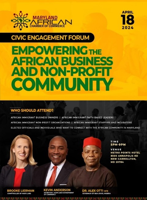 Civic Engagement Forum — event flyer